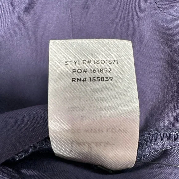 NWT Lulus Everyday Sweetness Mini Dress Large Button Front Pockets Navy Blue - Picture 11 of 11